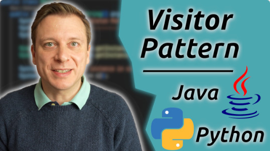 YouTube Video for the Visitor Pattern in Java and Python